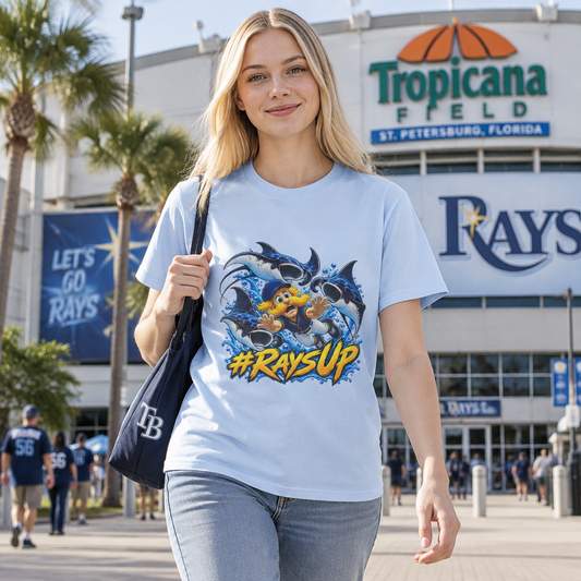 Rays Up T-Shirt – Tampa Bay Baseball Fan Graphic Tee